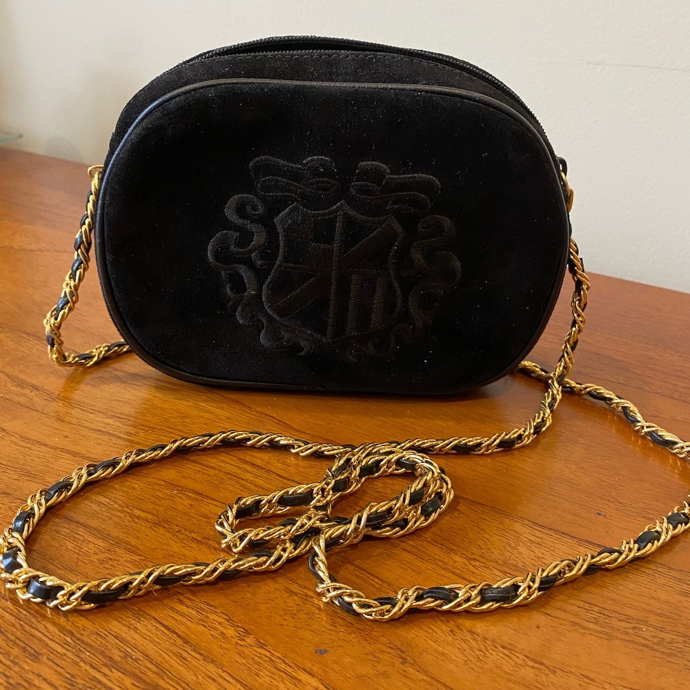Vintage Y2K Ann Taylor Suede Purse